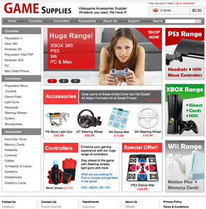 Game Supplies Logo